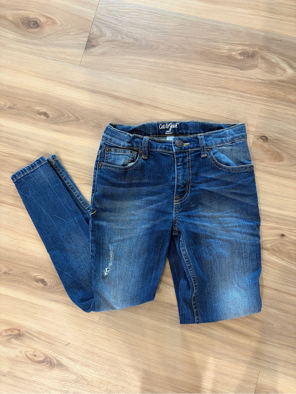 Cat & Jack girl’s Dark Blue Skinny Jeans